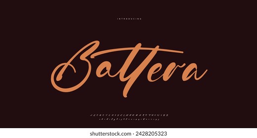 signature Font Calligraphy Logotype Script Brush Font Type Font lettering handwritten	