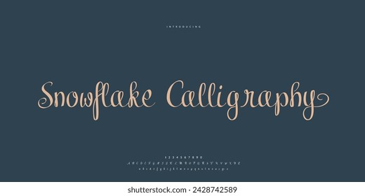 Signature Font Caligraphy Logotype Script Brush Font Type Letras manuscritas	
