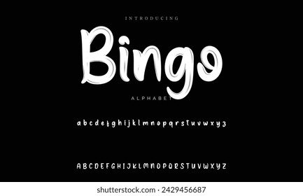 signature Font Calligraphy Logotype Script Brush Font Type Font lettering handwritten