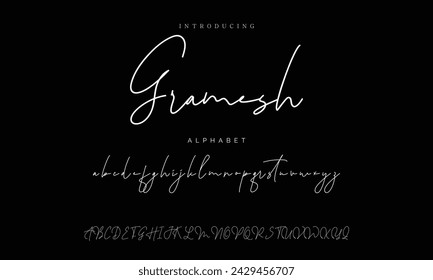 Signature Font Caligraphy Logotype Script Brush Font Type Letras manuscritas