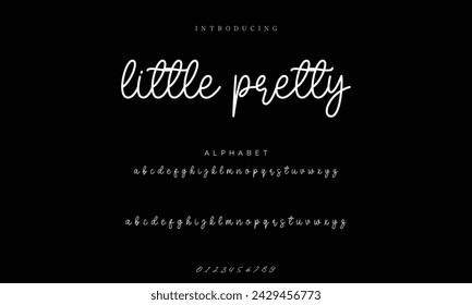 Signature Font Caligraphy Logotype Script Brush Font Type Letras manuscritas
