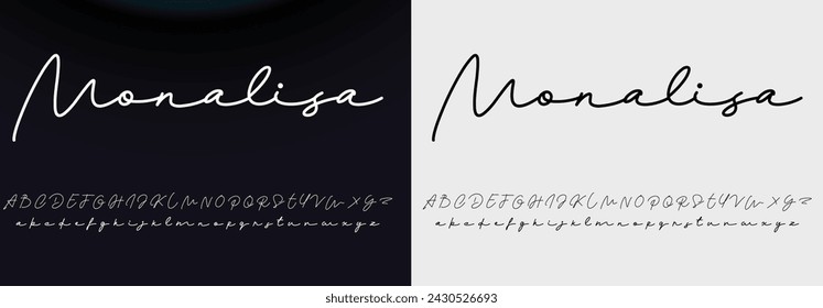 Signature Font Caligraphy Logotype Script Brush Font Type Letras manuscritas