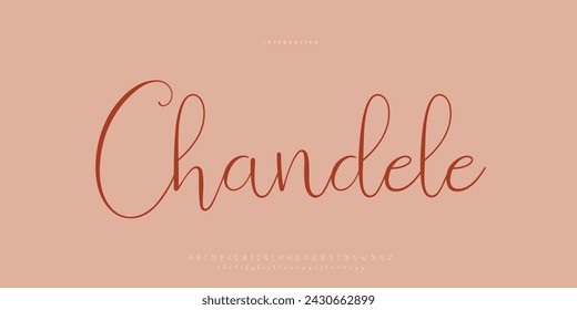 signature Font Calligraphy Logotype Script Brush Font Type Font lettering handwritten	