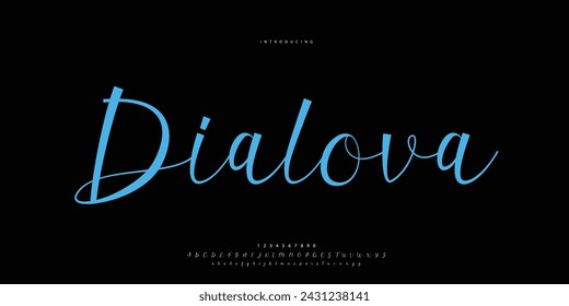signature Font Calligraphy Logotype Script Brush Font Type Font lettering handwritten	