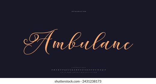 signature Font Calligraphy Logotype Script Brush Font Type Font lettering handwritten	