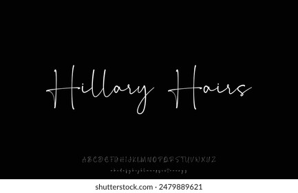 Signature Font Caligraphy Logotype Script Brush Font Type Letras manuscritas