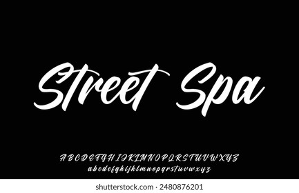 Signature Font Calligraphy Logotype Script Brush Font Type Font lettering handwritten