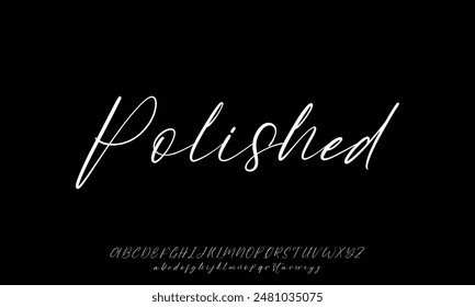 Signature Font Caligraphy Logotype Script Brush Font Type Letras manuscritas