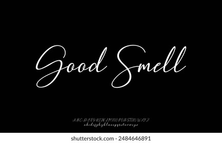 Signature Font Calligraphy Logotype Script Brush Font Type Font lettering handwritten