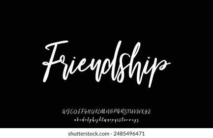 Signature Font Calligraphy Logotype Script Brush Font Type Font lettering handwritten