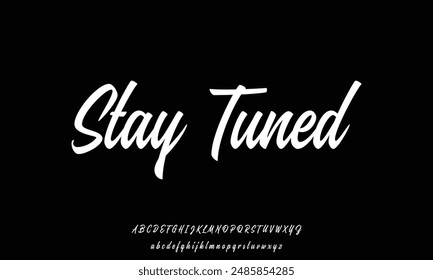 Signature Font Calligraphy Logotype Script Font Type Font lettering handwritten