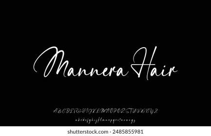 Signature Font Calligraphy Logotype Script Font Type Font lettering handwritten