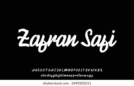 Signature Font Calligraphy Logotype Script Brush Font