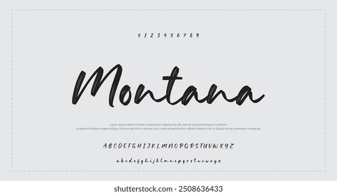 Signature Font Calligraphy Logotype Script Brush Font Type Font lettering handwritten