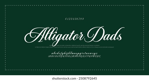 Signature Font Calligraphy Logotype Script Brush Font Type Font lettering handwritten