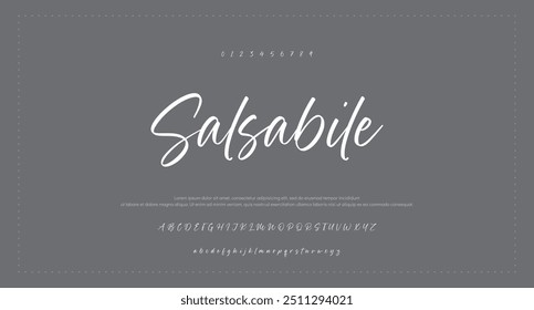 Signature Font Calligraphy Logotype Script Brush Font Type Font lettering handwritten