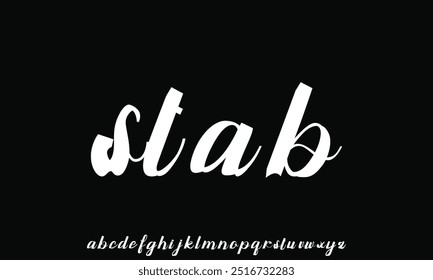 Signature Font Calligraphy Logotype Script Brush Font Type Font lettering handwritten