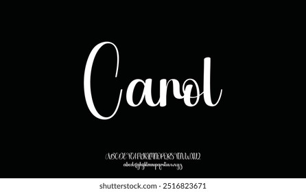 Signature Font Calligraphy Logotype Script Brush Font Type Font lettering handwritten