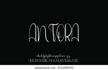 Signature Font Calligraphy Logotype Script Font Type Font lettering handwritten