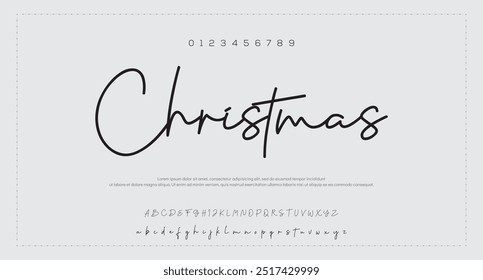 Signature Font Calligraphy Logotype Script Brush Tipo de fuente Letras de fuentes escritas a mano