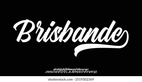 signature Font Calligraphy Logotype Script Brush Font Type Font lettering handwritten