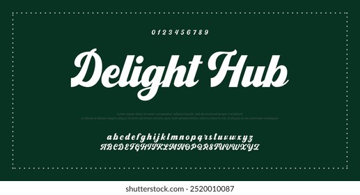 Signature Font Calligraphy Logotype Script Brush Font Type Font lettering handwritten
