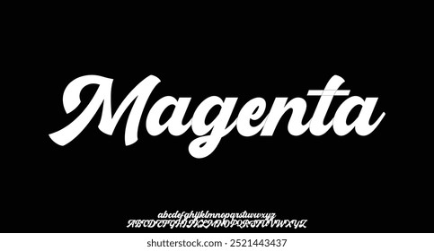Signature Font Calligraphy Logotype Script Font Type Font lettering handwritten