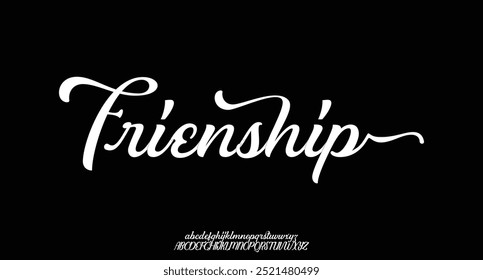 Signature Font Calligraphy Logotype Script Brush Font Type Font lettering handwritten