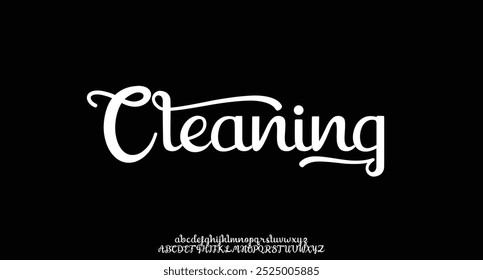 signature Font Calligraphy Logotype Script Brush Font Type Font lettering handwritten