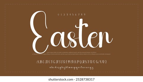 Fonte da Assinatura Caligrafia Logotipo Script Tipo de Fonte Letras de fonte manuscritas