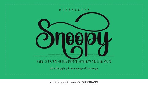 Signature Font Calligraphy Logotype Script Brush Font Type Font lettering handwritten
