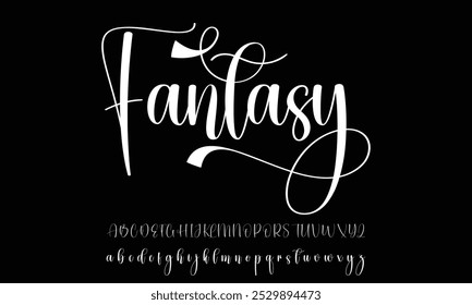 assinatura Fonte Caligrafia Tipo de Logotipo Script Pincel Tipo de Fonte Letras de fonte manuscritas