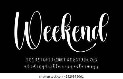 Signature Font Calligraphy Logotype Script Brush Font Type Font lettering handwritten