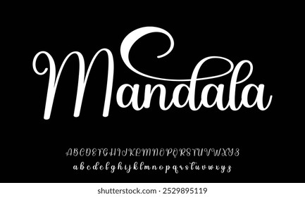signature Font Calligraphy Logotype Script Brush Font Type Font lettering handwritten