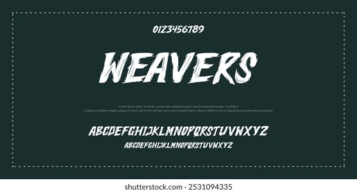 signature Font Calligraphy Logotype Script Brush Font Type Font lettering handwritten