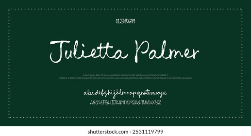 Signature Font Calligraphy Logotype Script Font Type Font lettering handwritten