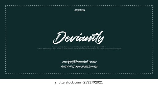 Signature Font Calligraphy Logotype Script Font Type Font lettering handwritten
