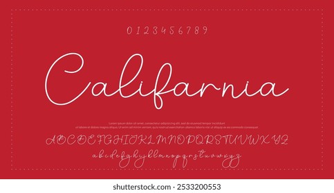 Signature Font Calligraphy Logotype Script Font Type Font lettering handwritten