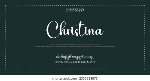 Signature Font Calligraphy Logotype Script Font Type Font lettering handwritten