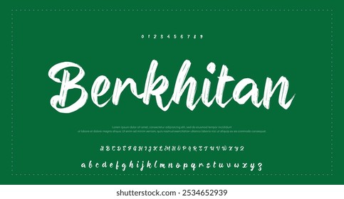 firma Caligrafía de fuentes Logotipo Script Pincel Tipo de fuente Letras de fuentes escritas a mano