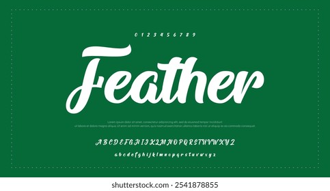 Signature Font Calligraphy Logotype Script Brush Tipo de fuente Letras de fuentes escritas a mano