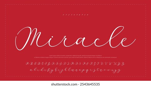 signature Font Calligraphy Logotype Script Brush Font Type Font lettering handwritten