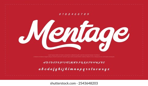 assinatura Fonte Caligrafia Tipo de Logotipo Script Pincel Tipo de Fonte Letras de fonte manuscritas