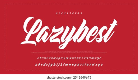 Signatur Schriftart Kalligrafie Logotyp Skript Pinsel Schriftart Schriftart Schriftart handschriftlich
