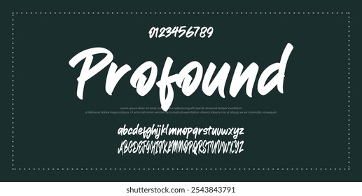 Signature Font Calligraphy Logotype Script Tipo de fuente Letras de fuentes escritas a mano