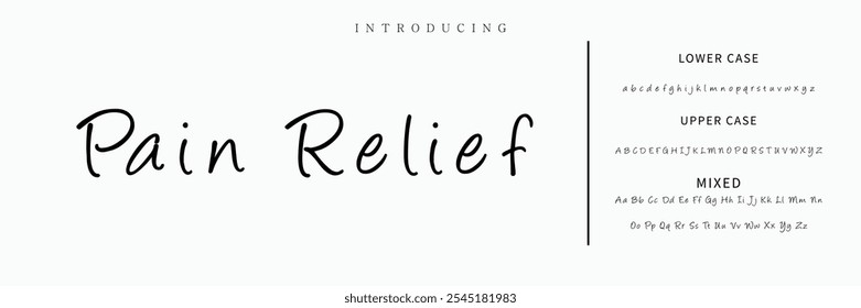 Signature Font Calligraphy Logotype Script Font Type Font lettering handwritten