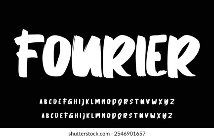 Fonte da Assinatura Caligrafia Logotipo Script Pincel Tipo Fonte Letras de fonte manuscritas