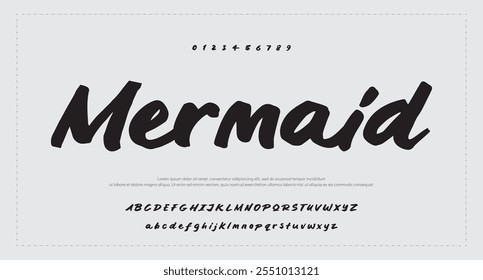 Signature Font Calligraphy Logotype Script Brush Tipo de fuente Letras de fuentes escritas a mano