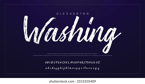 Signature Font Calligraphy Logotype Script Brush Tipo de fuente Letras de fuentes escritas a mano