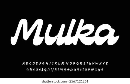 signature Font Calligraphy Logotype Script Brush Font Type Font lettering handwritten